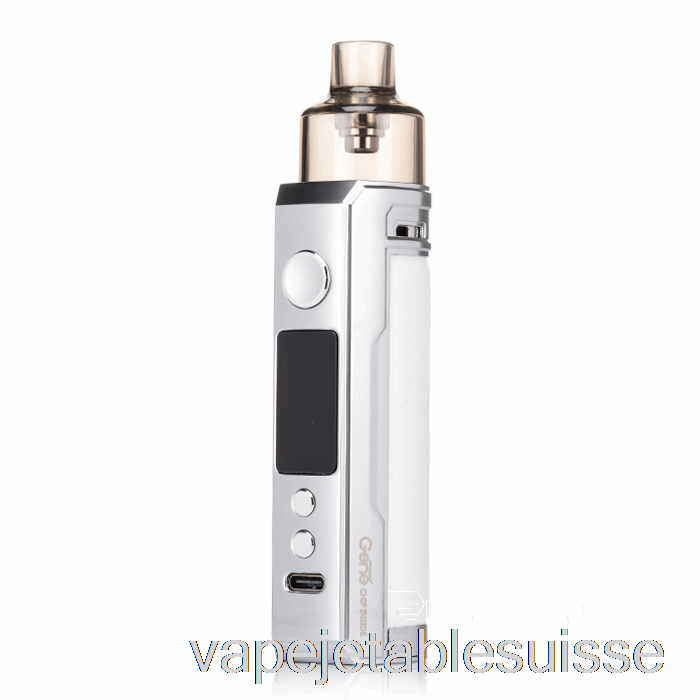 Vape Suisse Voopoo Drag X 80w Pod Mod Kit Argent Blanc